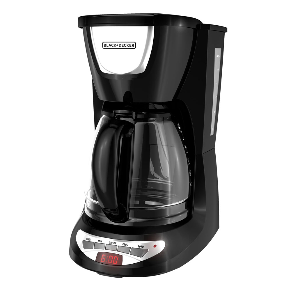 12 Cup Coffee Machine Maker Programmable DCM100B BLACK DECKER